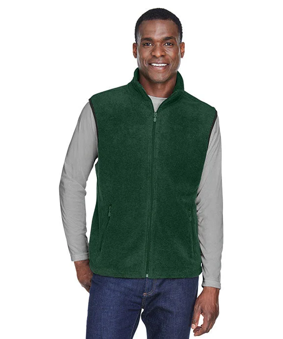 M985 - Harriton Adult 8 oz Fleece Vest | Hunter
